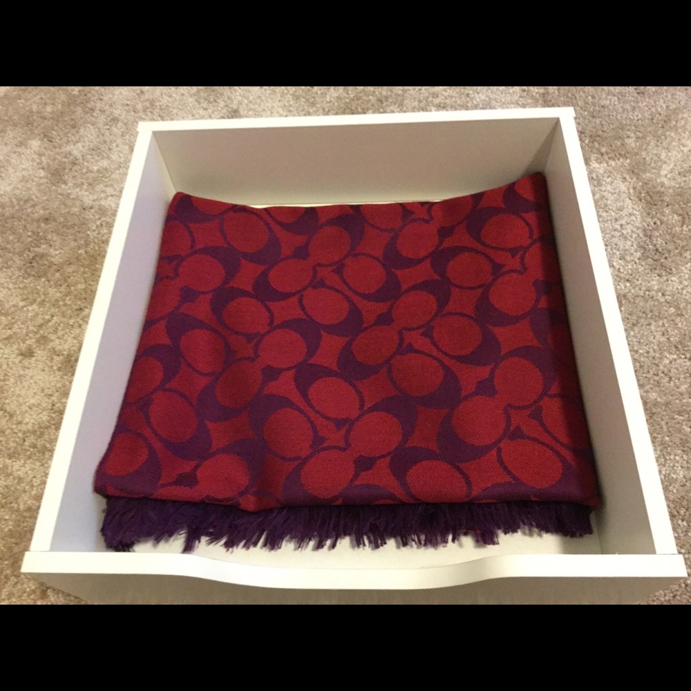 Coach Scarf/Wrap (NWOT)
